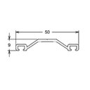 Ver imagem 2 de Perfil Trapezio Preto - 1,50m