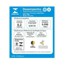 Purificador De Água Bactericida Viváx Touch Prata 127V - Ibbl - 4