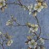 Papel de Parede Floral Azul Vinilico Lavável+ Cola Inclusa - 1