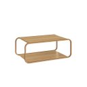 Ver imagem 1 de Mesa de Centro Luna 80cm Pé Metal - Hanover/dourado