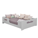 Ver imagem 1 de Cama Montessoriana Encanto Casal Grade Proteção Berço Decora