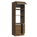Ver imagem 6 de Torre Quente Armário de Cozinha 70 cm 3 Portas Rustic Glamy Madesa