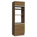 Ver imagem 1 de Torre Quente Armário de Cozinha 70 cm 3 Portas Rustic Glamy Madesa