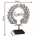 Ver imagem 3 de Placa Decorativa em Metal Family (Família) 47x37cm