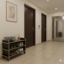 Ver imagem 6 de Sapateira Banco de Chão para Hall de Entrada Madeira MDF Il Legno