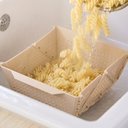 Ver imagem 7 de Cesta Secar Frutas Verduras Vegetais Dobravel Drenar Cozinha Pia Porta Objeto Fruteira Escorredor Al