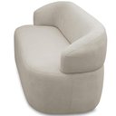 Ver imagem 6 de Sofá 3 Lugares Orgânico Sala de Estar Living 170cm Carmen F04 Veludo Bege - Lyam Decor