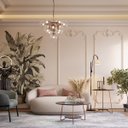 Ver imagem 7 de Conjunto 2 Mesa de Centro e Apoio Liz Sala Moderno - Preto