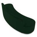 Ver imagem 7 de Sofá 5 Lugares para Sala de Estar Living 300cm Koane D06 Veludo Esmeralda - Mpozenato