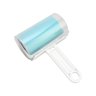 Rolo Tira Pêlo Animais Roupas Lavável Reutilizável sem Refil Ecológico Silicone Adesivo Azul - 3