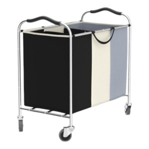 Cesto de Roupa Suja Separação 3 Cores