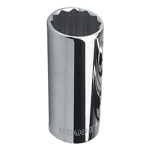 Soquete Longo Estriado Métrico de 1/2" e 18mm - 4-86-426 - Stanley
