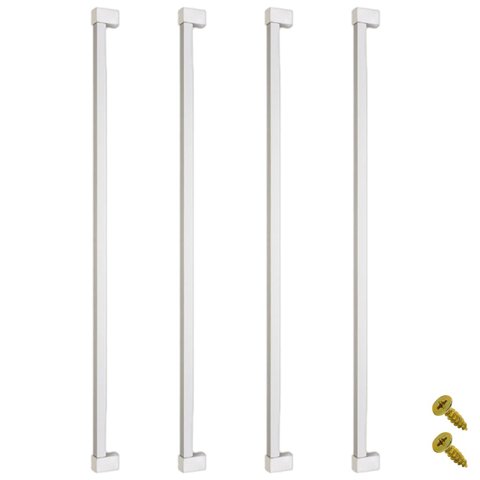 Kit 4 Puxador 416mm Alumínio Móveis Gaveta Armário Cozinha