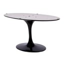 Ver imagem 1 de Base Mesa Saarinen Tulip Jantar Oval Pequena - Preta mgsaarinen