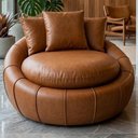Ver imagem 2 de Poltrona Decorativa Safira Base Giratoria Courino Tcs 727 Moll