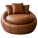Ver imagem 1 de Poltrona Decorativa Safira Base Giratoria Courino Tcs 727 Moll
