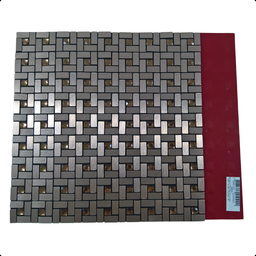Pastilha Adesiva Aluminio Decoração Banheiro Cozinha Marrom - 6
