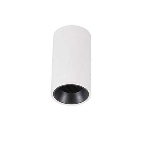 Spot Sobrepor Box Redondo Tutti 7w 2700k 840lm Br/preto Biv-gaya