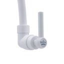 Ver imagem 7 de Torneira Cozinha Pia Parede Bica Móvel Branca Arejador Abs