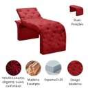Ver imagem 4 de Maca Estofada Estética Cílios Regulável Spa Veludo Juliette:vermelho