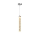 Ver imagem 1 de Pendente Tubular de Cristal 5w 3000k Bivolt Cromado com Cabo de 2m