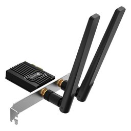 Adaptador Pci-exp Tp-link Archer Tx20e Ax1800 574 Mbps em 2.4ghz + 1800 Mbps em 5ghz - Preto - 3