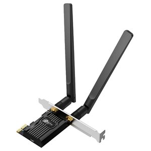 Adaptador Pci-exp Tp-link Archer Tx20e Ax1800 574 Mbps em 2.4ghz + 1800 Mbps em 5ghz - Preto