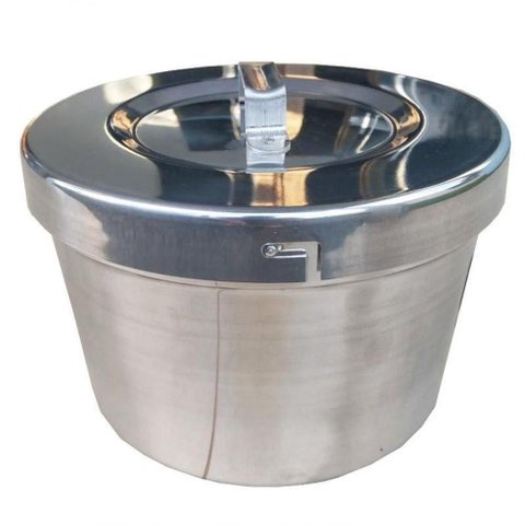 Forma de Pudim Banho Maria com Tampa Grande 24cm 5,4l Belmar