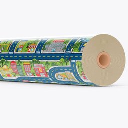 Tapete Brisa Infantil Rolo 1,3m X 15m Pista Kapazi - 1