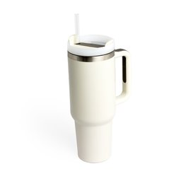 Caneca Garrafa Térmica Exclusiva 1,2 Litros com Alça e Tampa Branca - Brava - 1