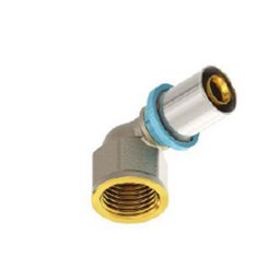 Cotovelo Fêmea para Água 26mm X 3/4 Lbp- Prensar Emmeti - 2
