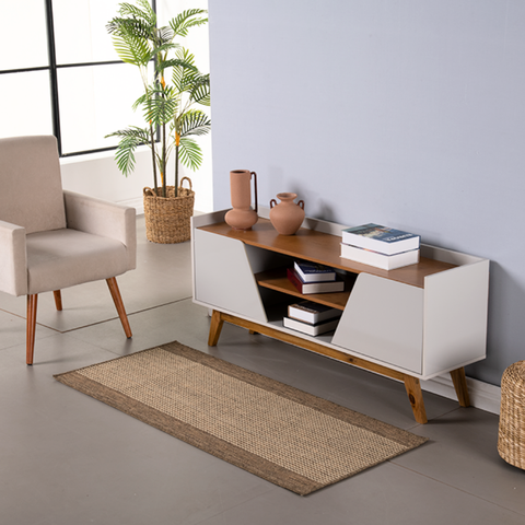 Tapete Passadeira Sisal Lancer 3,00m X 66cm Ps31 Mescla