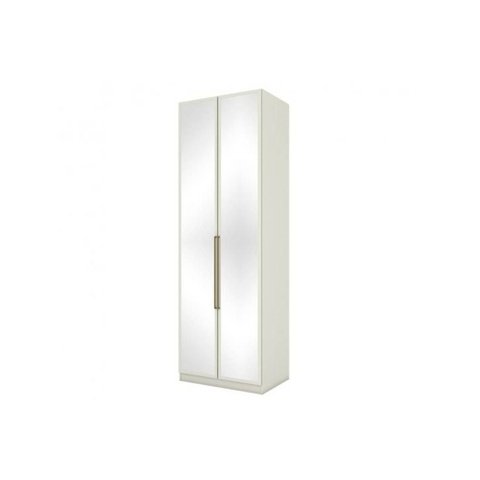 Módulo de Quarto Casal Guarda Roupa C/ 2 Portas C/ Espelho Mc09 Seletto Areia - Henn