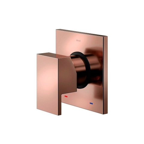 Acabamento Monocomando Chuveiro e Ducha Higiênica Docol New Edge para Base Deca 90021756030 Cobre