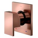 Ver imagem 2 de Acabamento Monocomando Chuveiro e Ducha Higiênica Docol New Edge para Base Deca 90021756030 Cobre