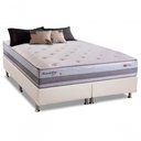 Ver imagem 1 de Conjunto: Box + Colchão Herval Sensation Molas Maxspring King Size 193x203x77