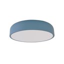Ver imagem 1 de LUMINÁRIA PLAFON MOON MED 40CM 3 LAMP E27 AZUL NEW - 1106 MED ANW