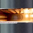Ver imagem 4 de Forno Elétrico Refratário Lastro para Pizza 400º C Analógico Flp-400a 220v - Skymsen 220v