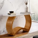 Ver imagem 1 de Aparador Bali com Tampo em Vidro 150x40cm Moderna