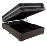 Cama Box Baú com Colchão Casal Molas Ensacadas Chicago Firme Fortezza 138x188 Fortezza Colchões - 2