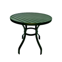 Ver imagem 1 de Mesa de Alumínio Antonella p/ Área Gourmet Redonda 60cm:Verde