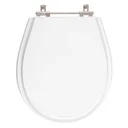 Ver imagem 1 de Assento Sanitário em MDF Avalon Branco para bacia Ideal Standard