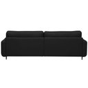 Ver imagem 6 de Sofá 3 Lugares para Sala Living Industrial 270cm Ávila L06 Couro Preto - Lyam Decor