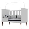 Quarto de Bebê Eloá com Berço Americano Davi Branco Acetinado – Phoenix Baby - 7