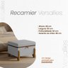 Puff Recamier Baú Versallies 50 Cm para Sala Quarto Bouclé - 7