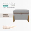 Ver mais imagens de Puff Recamier Baú Versallies 50 Cm para Sala Quarto Bouclé