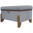 Ver imagem 1 de Puff Recamier Versallies Boucle 50 Cm Cores