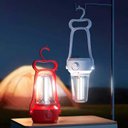 Ver imagem 1 de Lanterna Lampião Led Luminária Abajur Recarregável Lampada de Emergencia Luz Trilha Chacara Lamparin