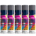 Ver imagem 1 de Tinta Spray 400ml Cinza Grafite Uso Geral em Aço Ferro Gesso Cerâmica Couro | Universo | Kit 05 Un