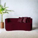 Ver imagem 1 de Divã Recamier Luxo Decorativo Primor 155 Bordo